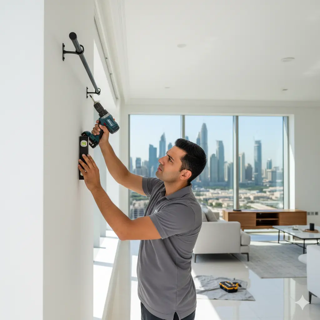 Curtains & Light Installation